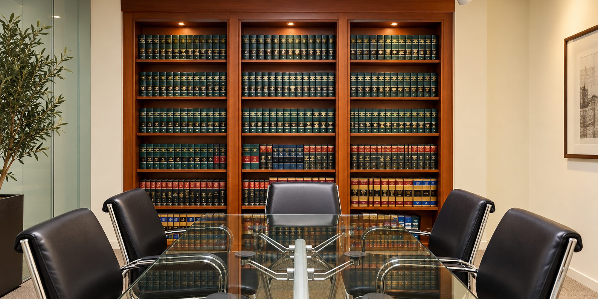 The firm's meeting room